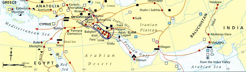 ancient egyptian trade routes