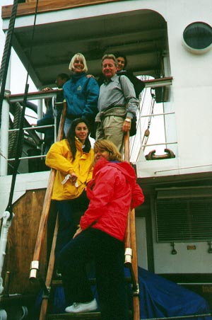Crew coordinating San Franciscos Tall Ships Event 1999.